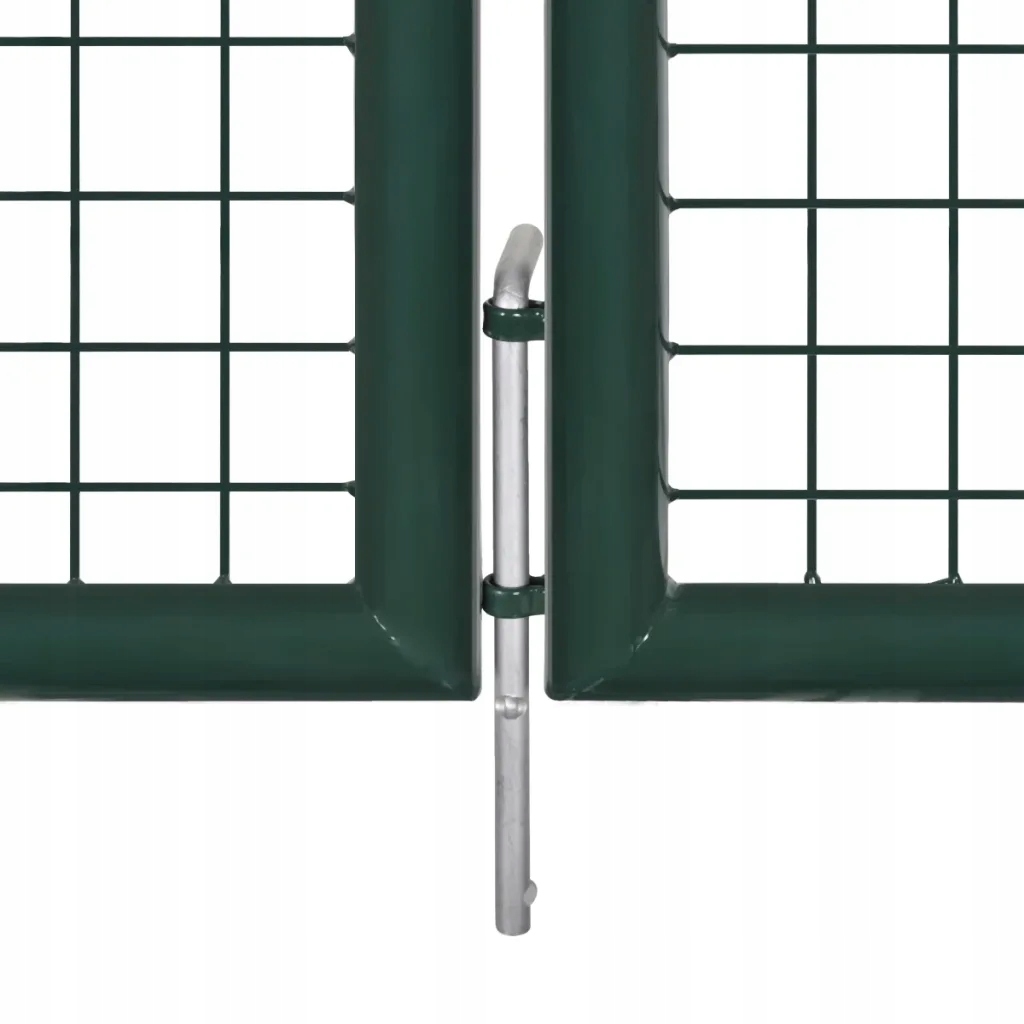 Furtka Stalowa 306x125 cm, Zielona Rodzaj furtka