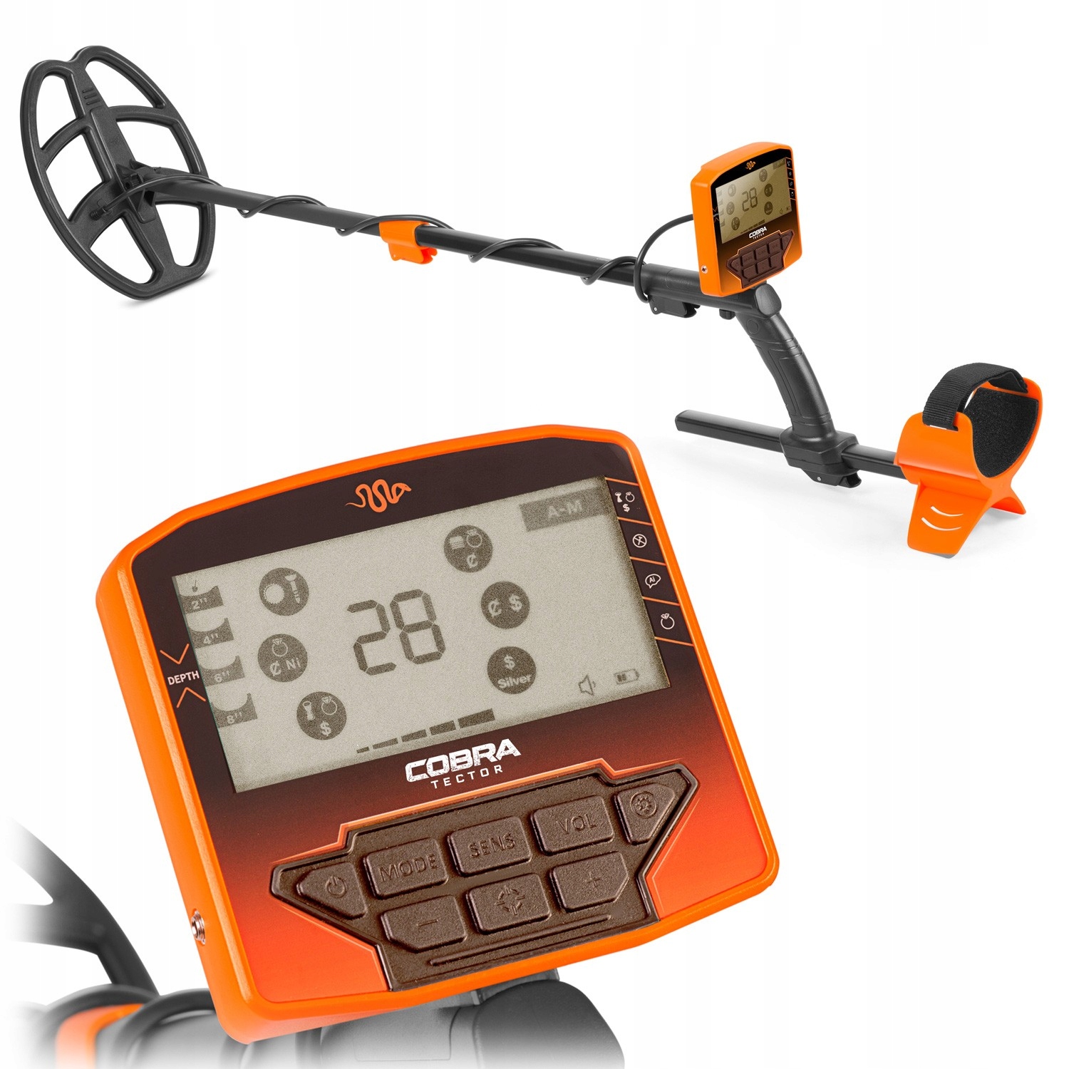 Detektor kovů detektor kovů Cobra Tector Rush