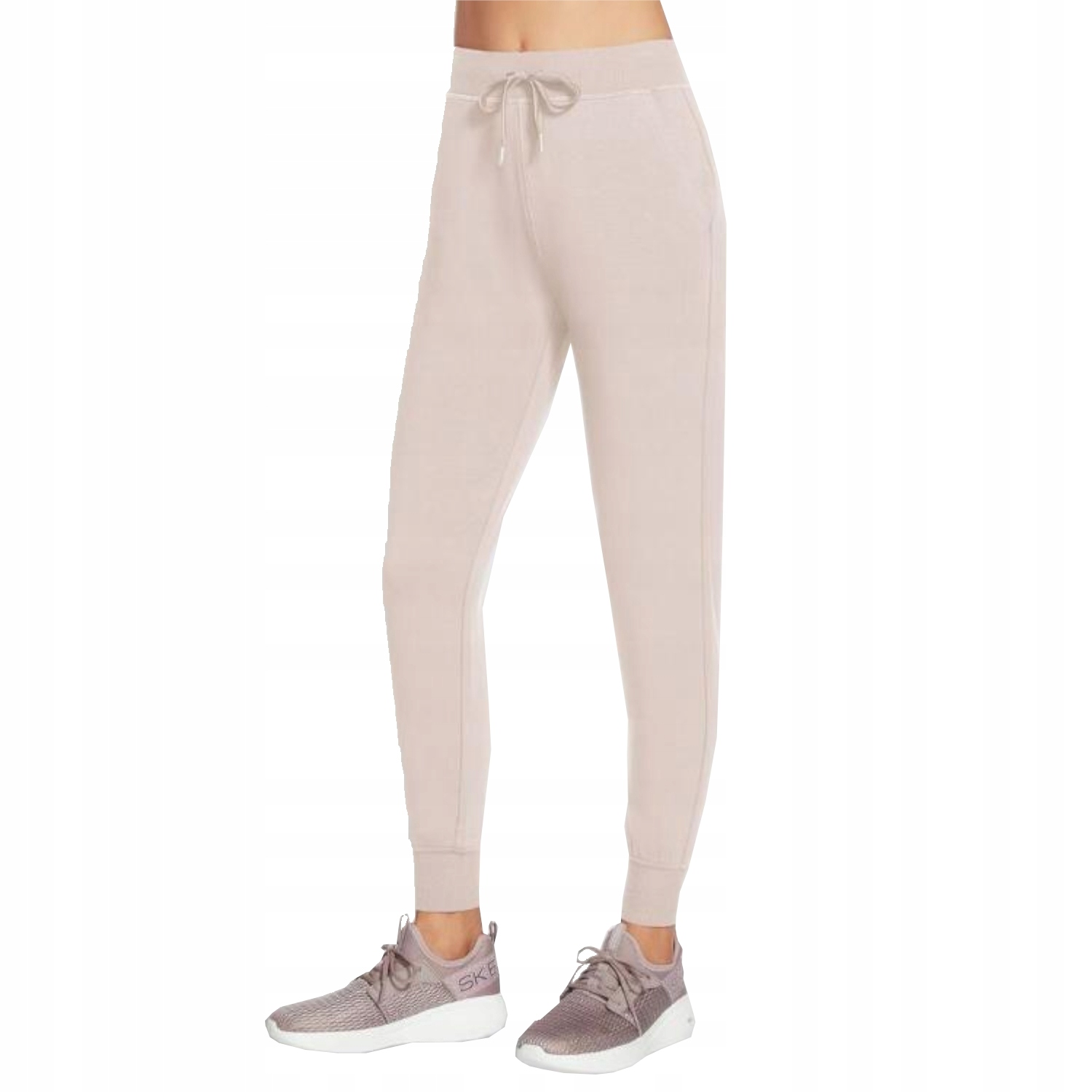 Skechers Restful Jogger Pant [XL] Dámské kalhoty Rayon Růžová