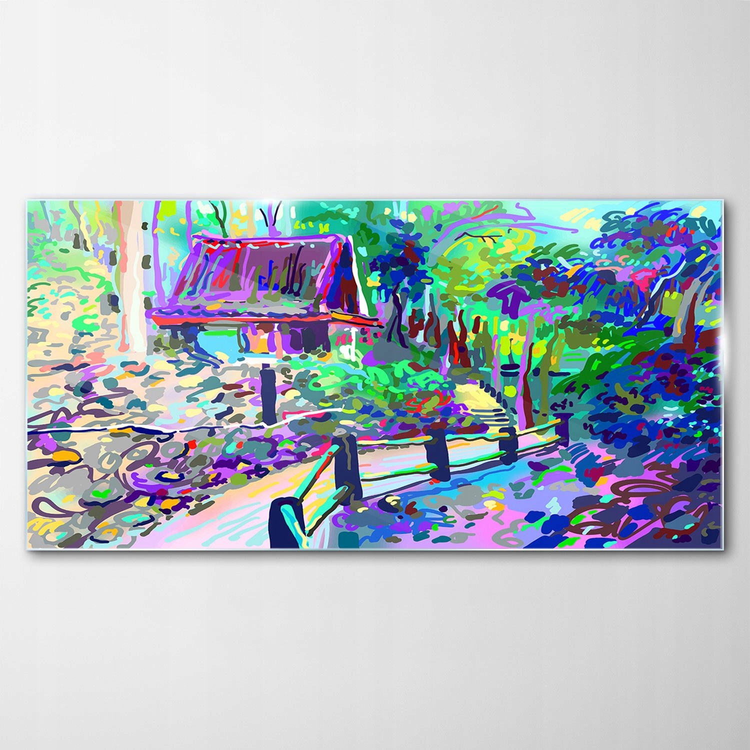 Obraz Sklenený dekor Tropické ostrovy Thajsko 140x70