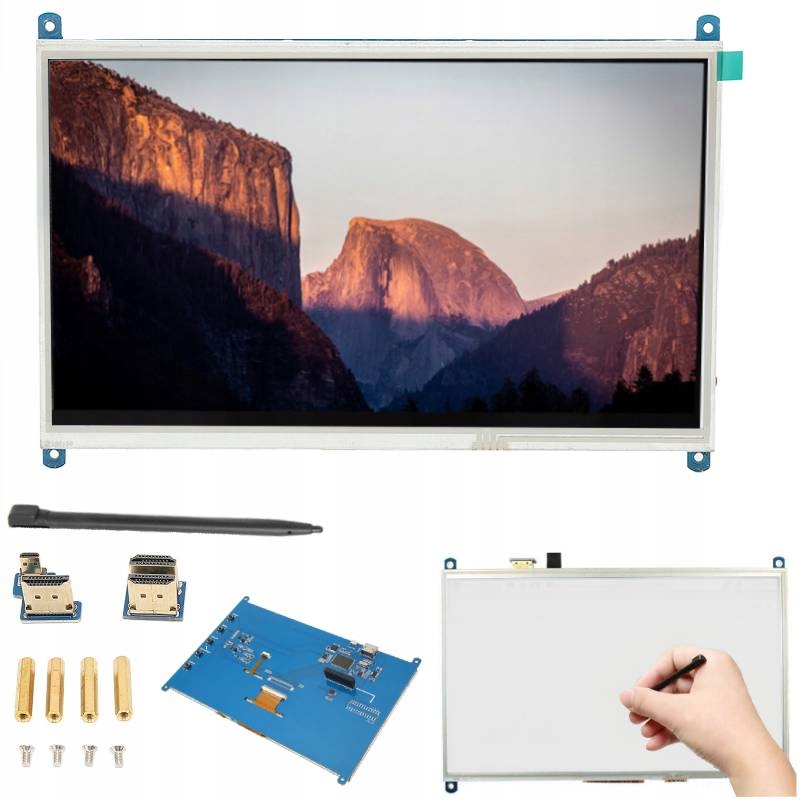 Displej 10" LCD Hdmi Dotyková Obrazovka Ultra Hd 1024x600PX