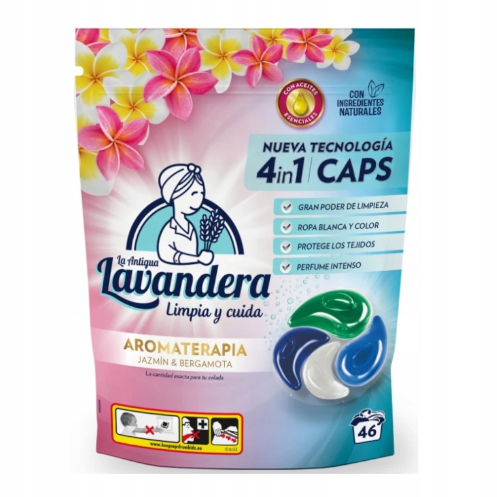 Kapsle na praní Lavandera Flores de Cerezo Višňový Květ 46x22 g