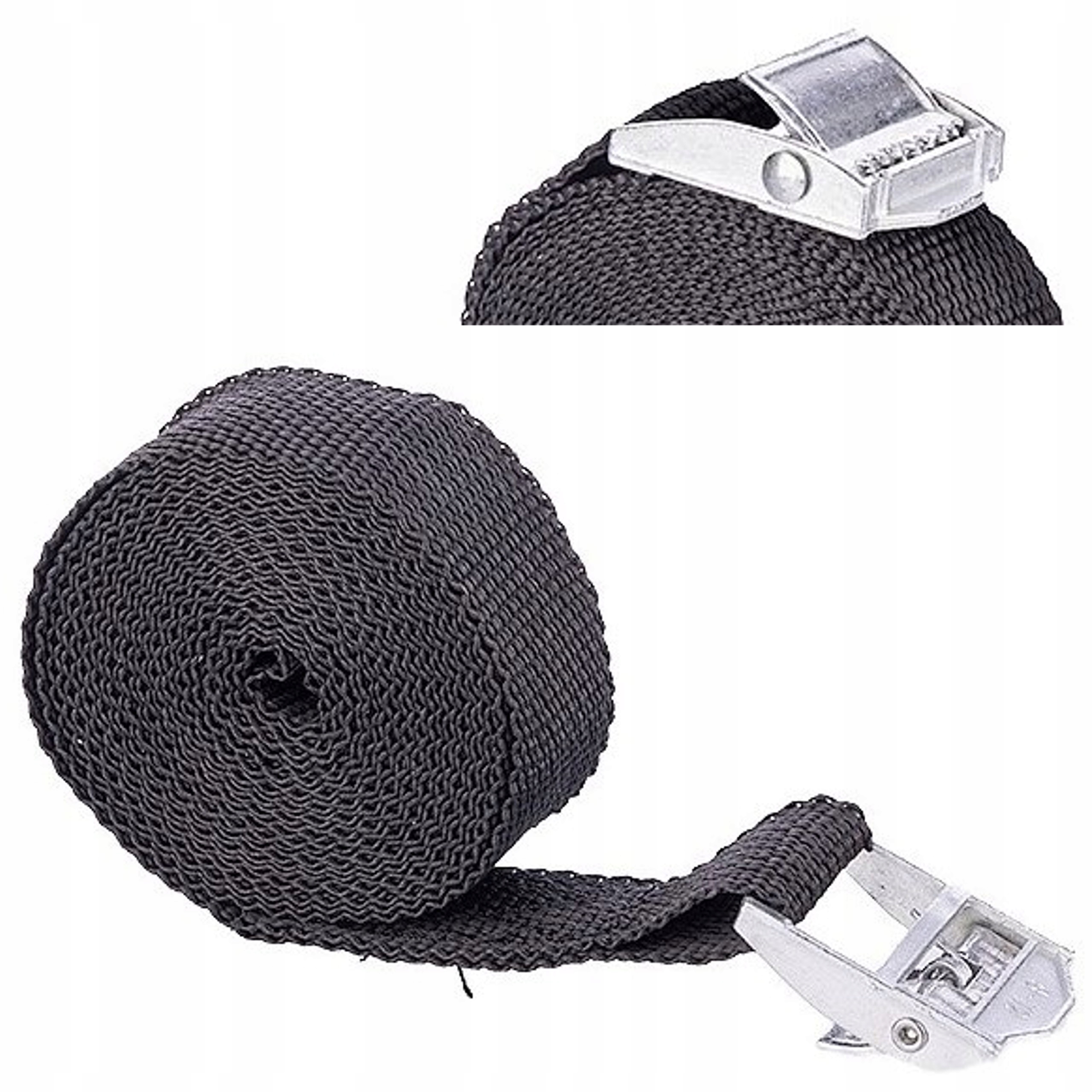Pas Do Mocowania Bagażu Pas Transportowy Z Klamrą 25mm x 3,5m 400kg 1szt