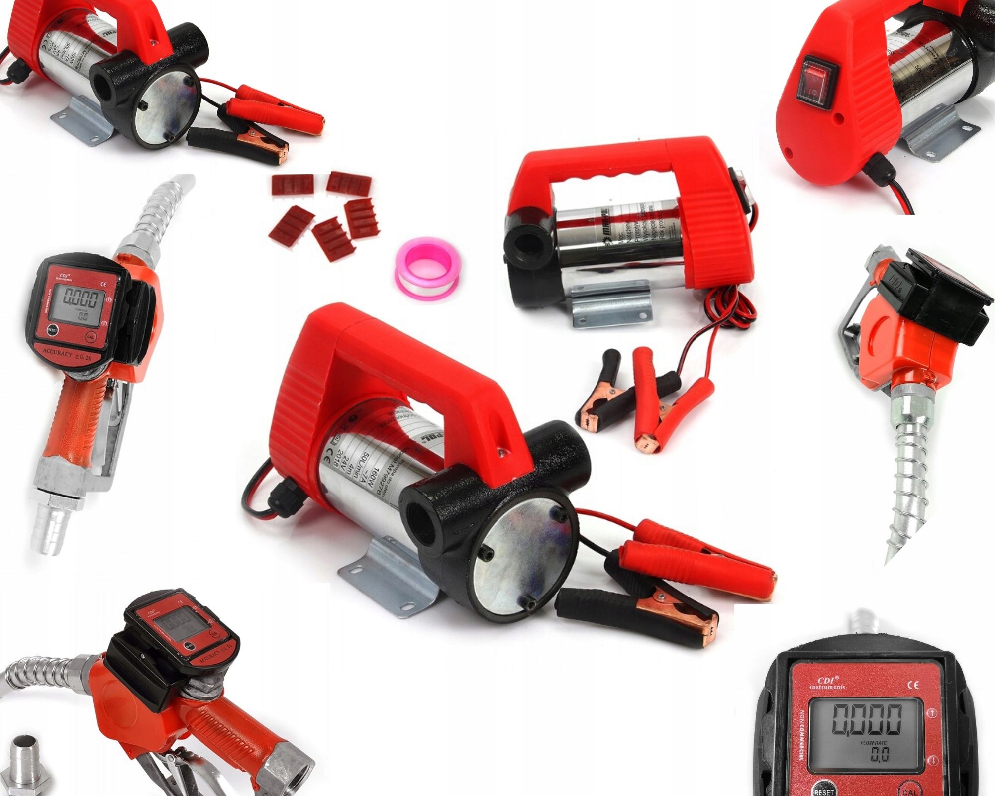 МАСЛЯНИЙ ПАЛИВНИЙ НАСОС CPN ДИСТРИБ'ЮТОР ПІСТОЛЕТ 50L