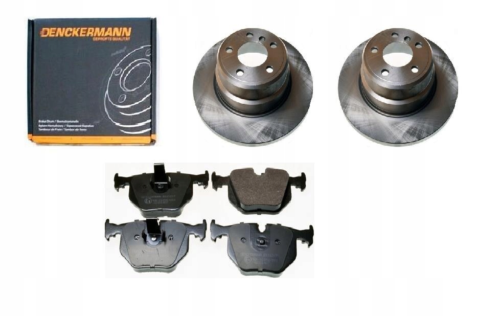 Kotouče Brzdové Bmw X5 E53 Zadní 324MM Sada Plné