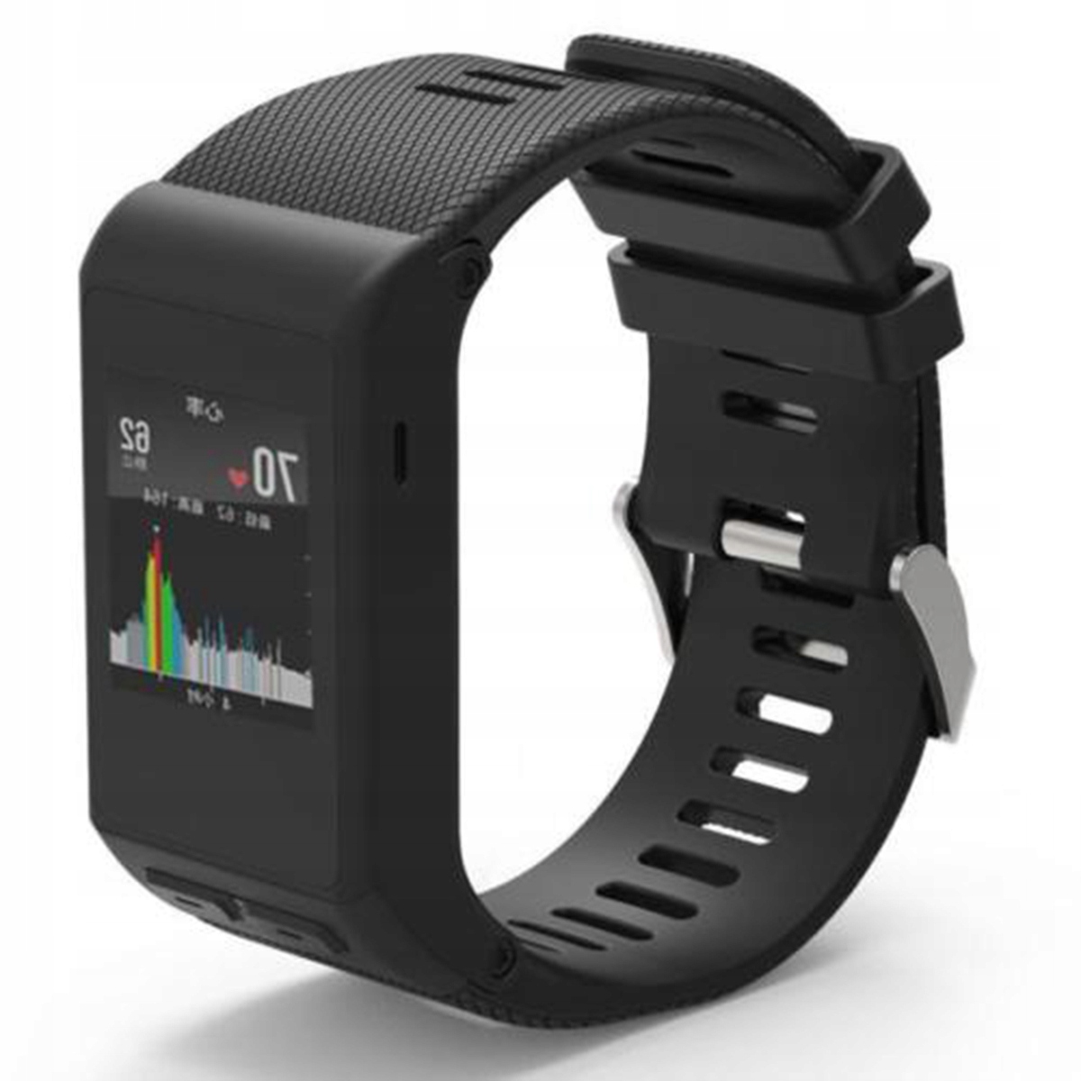 

Pasek Silikonowy Garmin Vivoactive Hr Czarny