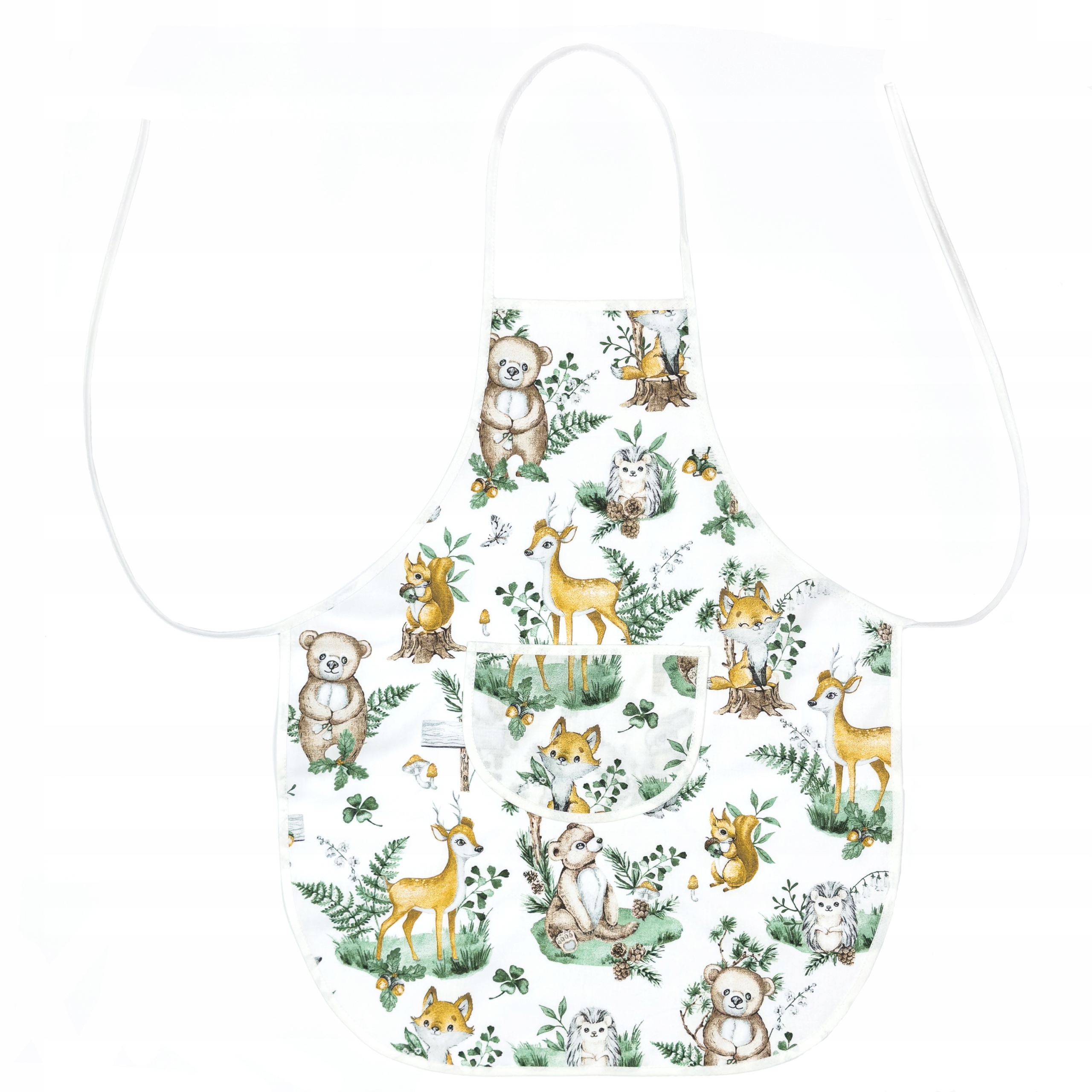 

Fartuszek fartuch kuchenny ochronny bawełna 166bia