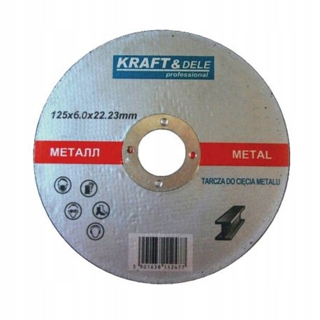 

Tarcza Do Szlifowania Metalu Stali 125x6mm