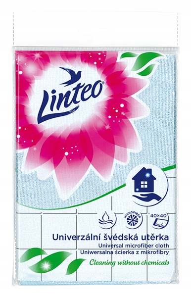 Levně 13 x Utěrka z mikrovlákna Linteo 40x40 cm 1 Ks. Univerzální