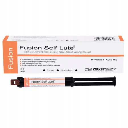 Fusion Self Cure samowiążacy cement do mocowania koron i mostów 9g