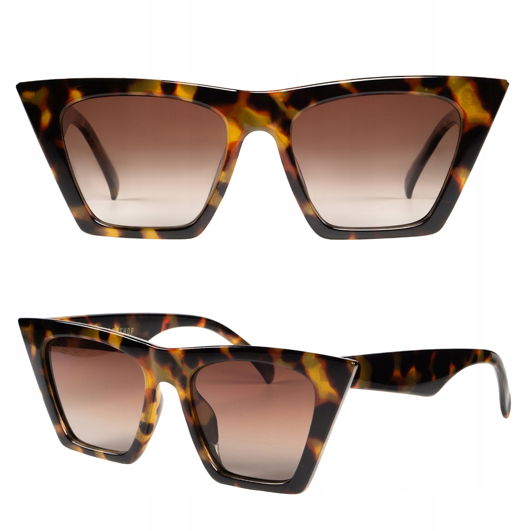 

Okulary Kocie Kobiece Ostre Polaryzacja Hailey XL