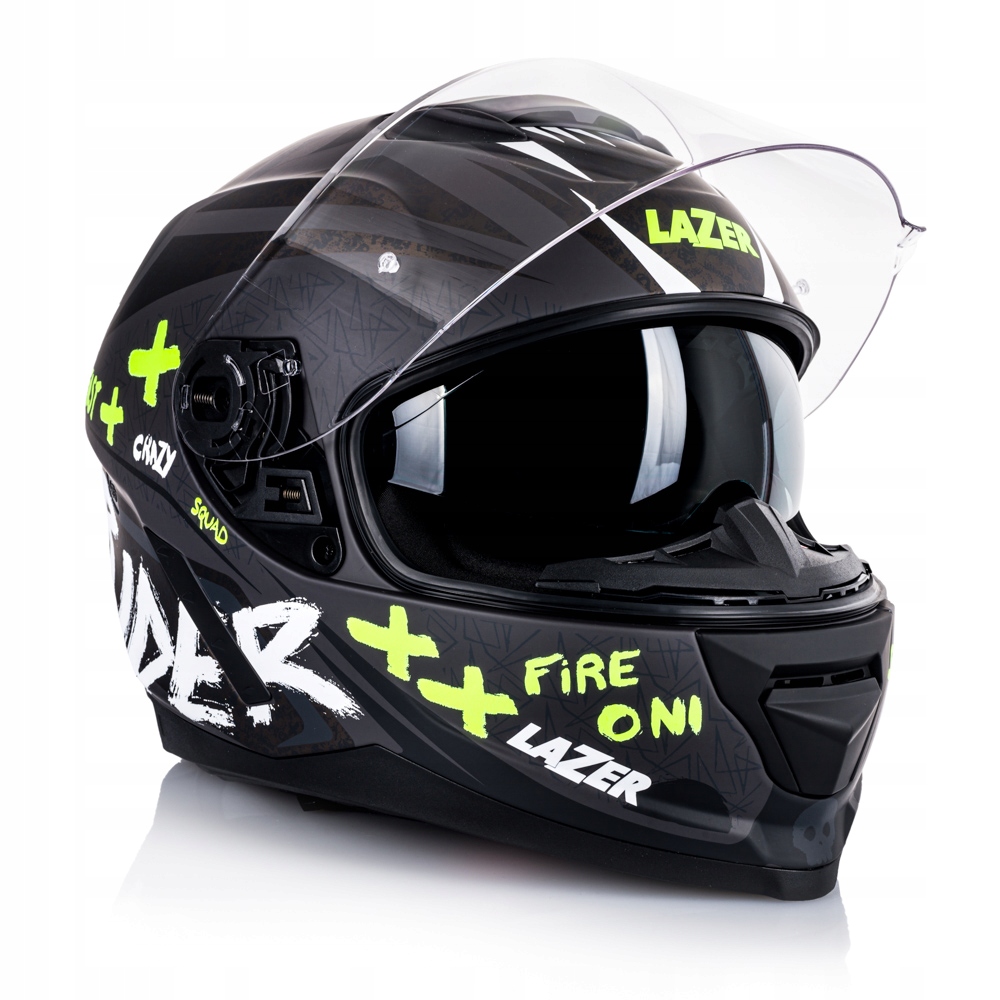 MATOWY KASK MOTOCYKLOWY LAZER RAFALE ONI r XL Producent Lazer