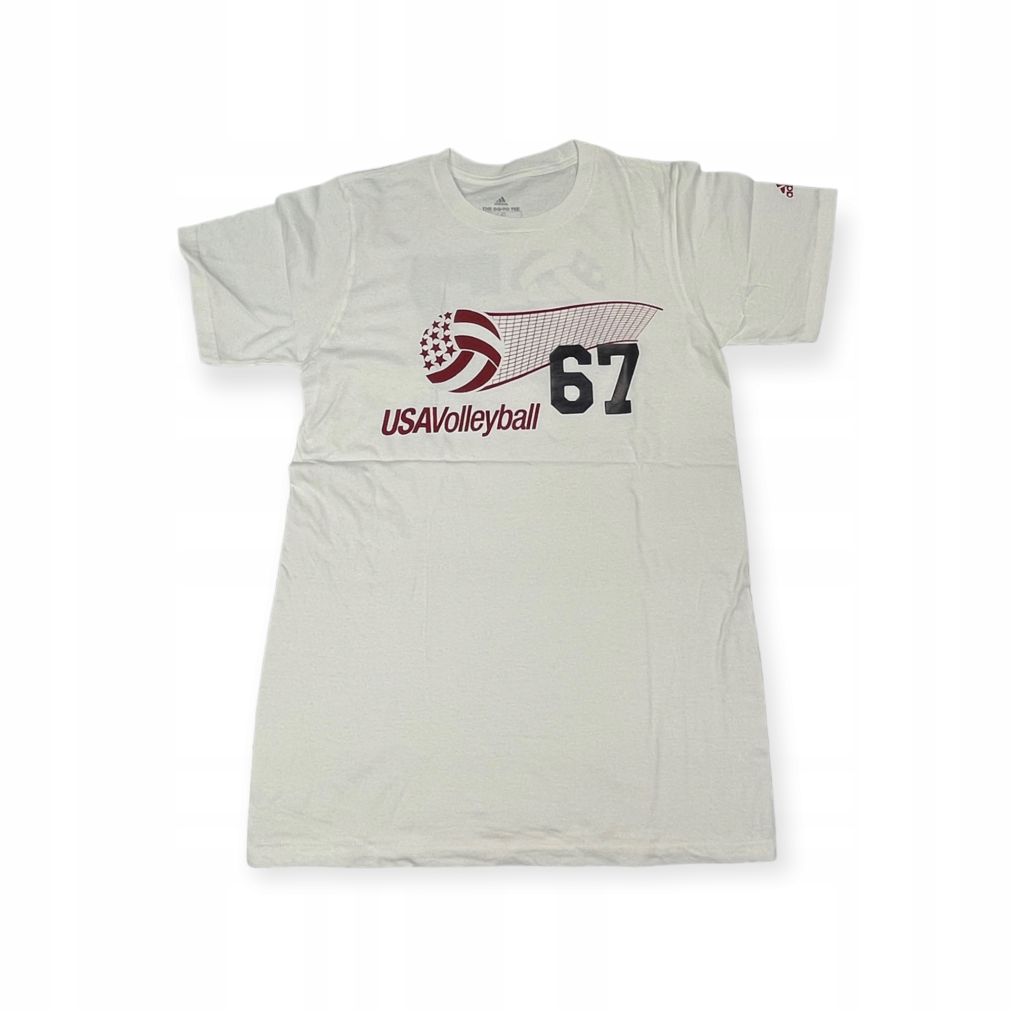 Koszulka męska biała ADIDAS VOLLEYBALL S 67