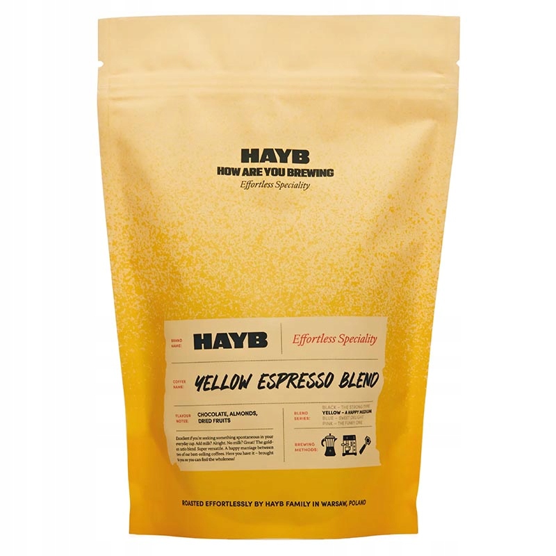 Hayb Kawa ziarnista Yellow Espresso Blend 1kg