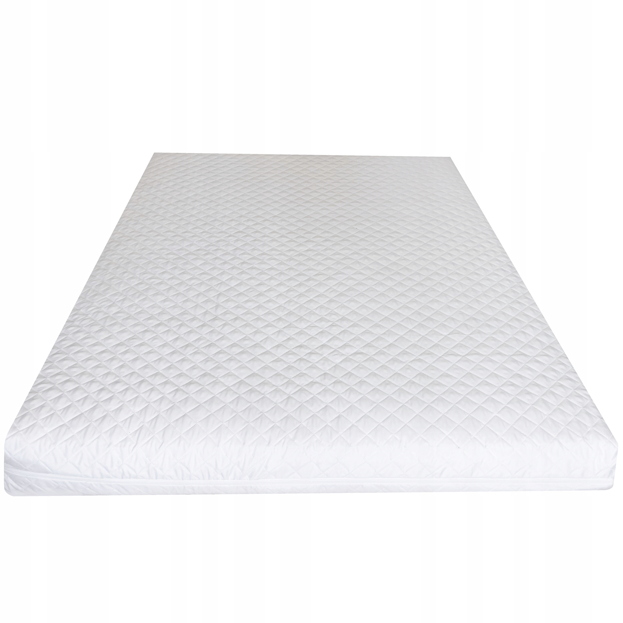 Prošívaný potah na matrace Zámek 200x220 Bílý Na Míru