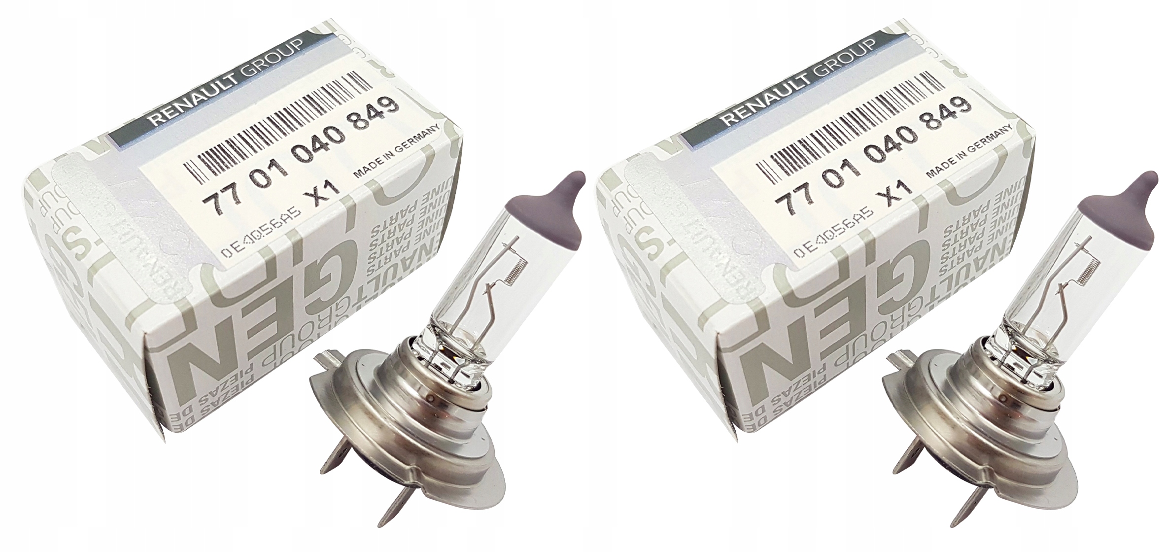 

Żarówka H7 Renault Oryginał 12V 55W Osram 2szt.