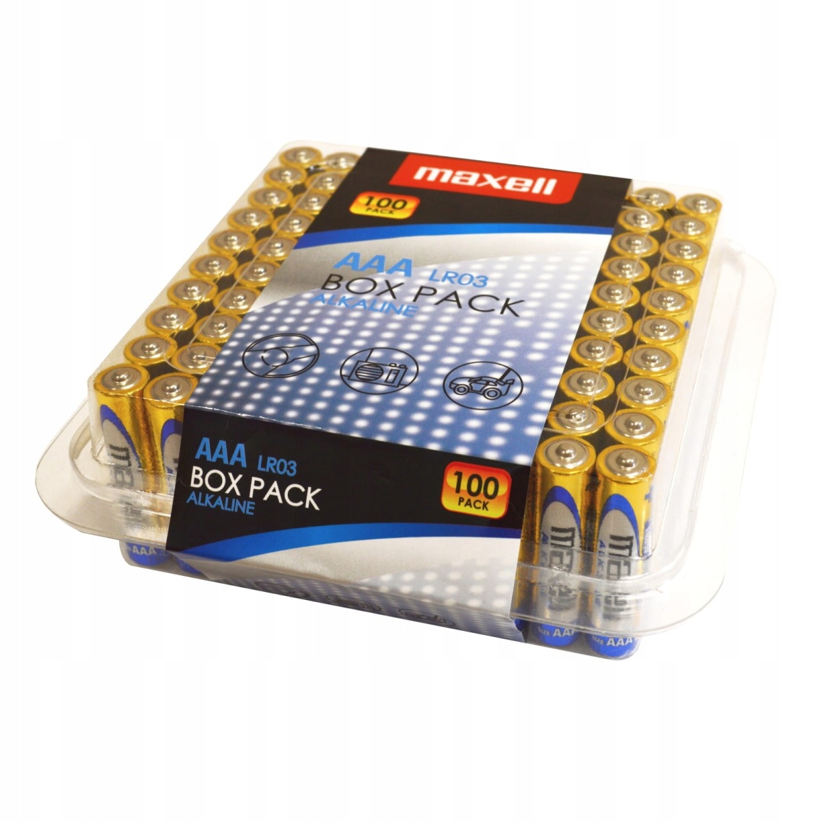 Maxell Alkalické Baterie LR03/AAA BOX*100 790410.01.CN