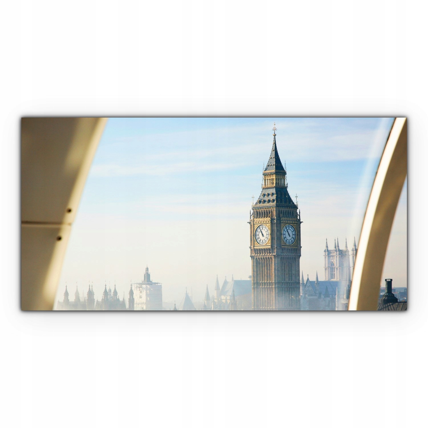 

foto-obraz na płótnie 120x60 Londyn Big Ben Zegar