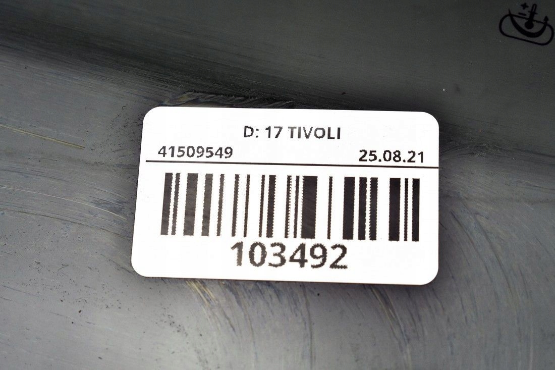 SZYBA DRZWI LEWY TYŁ CIEMNA SSANGYONG TIVOLI 2016 Producent części SsangYong OE