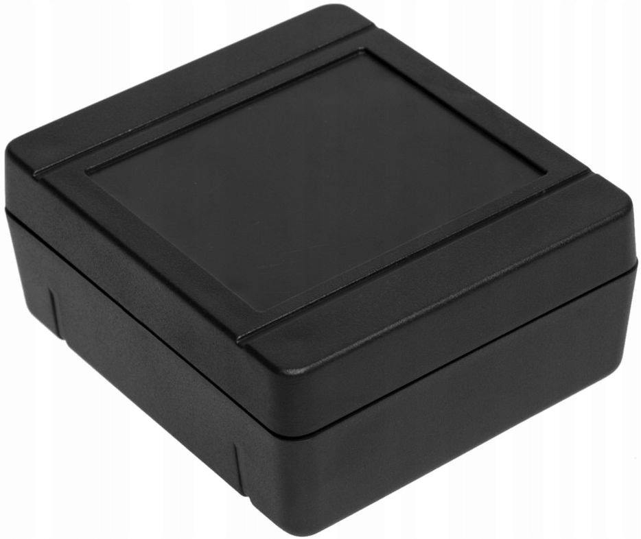 

Obudowa Abs, czarna, 80x90, h=38 mm, Z79