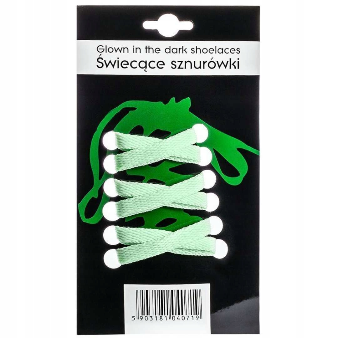 

Świecące Sznurówki sznurowadła Neon zielone