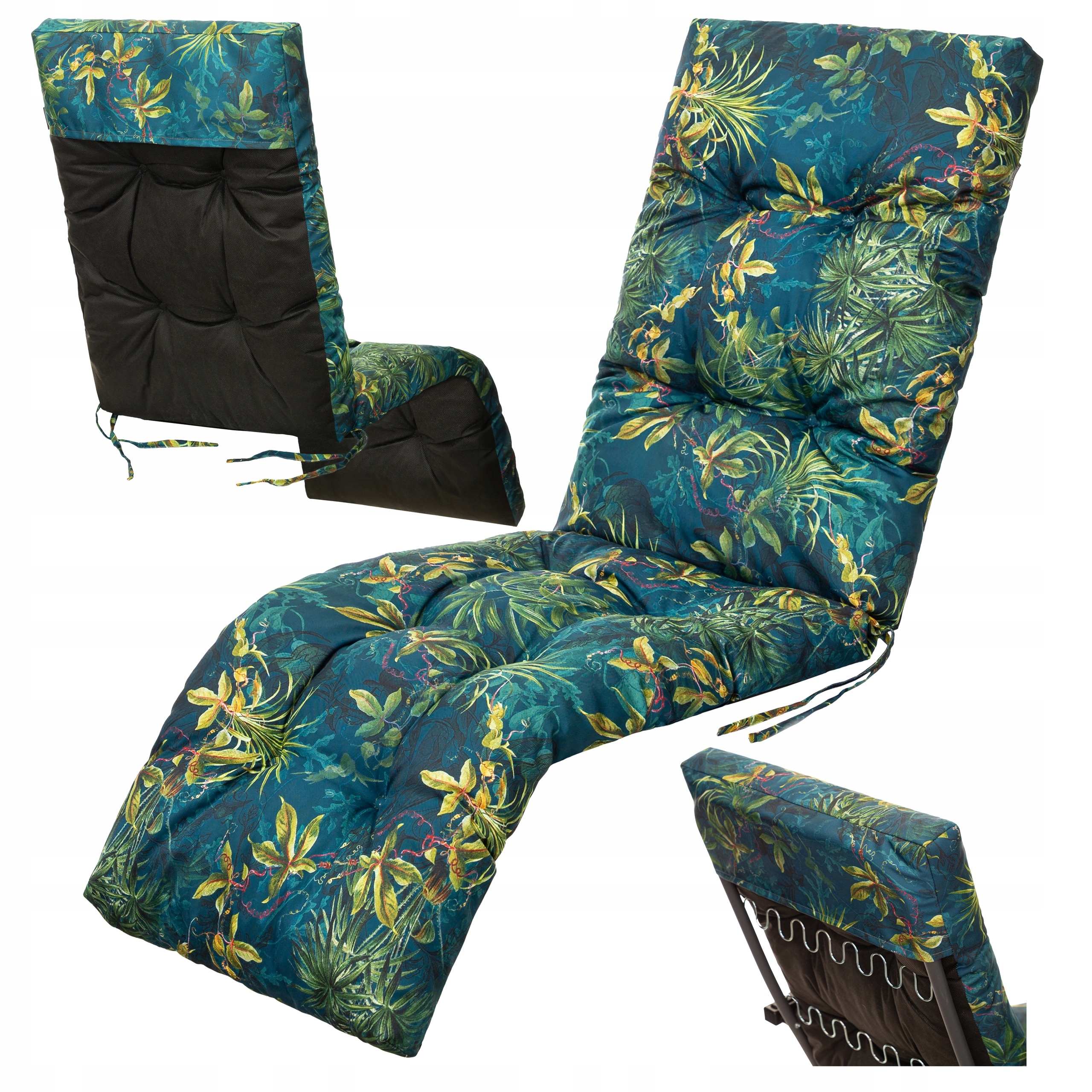 Polštář Zahradní Na Lehátko S Podnožkou Dlouhá Poduška Na Lehátko 50x50x160