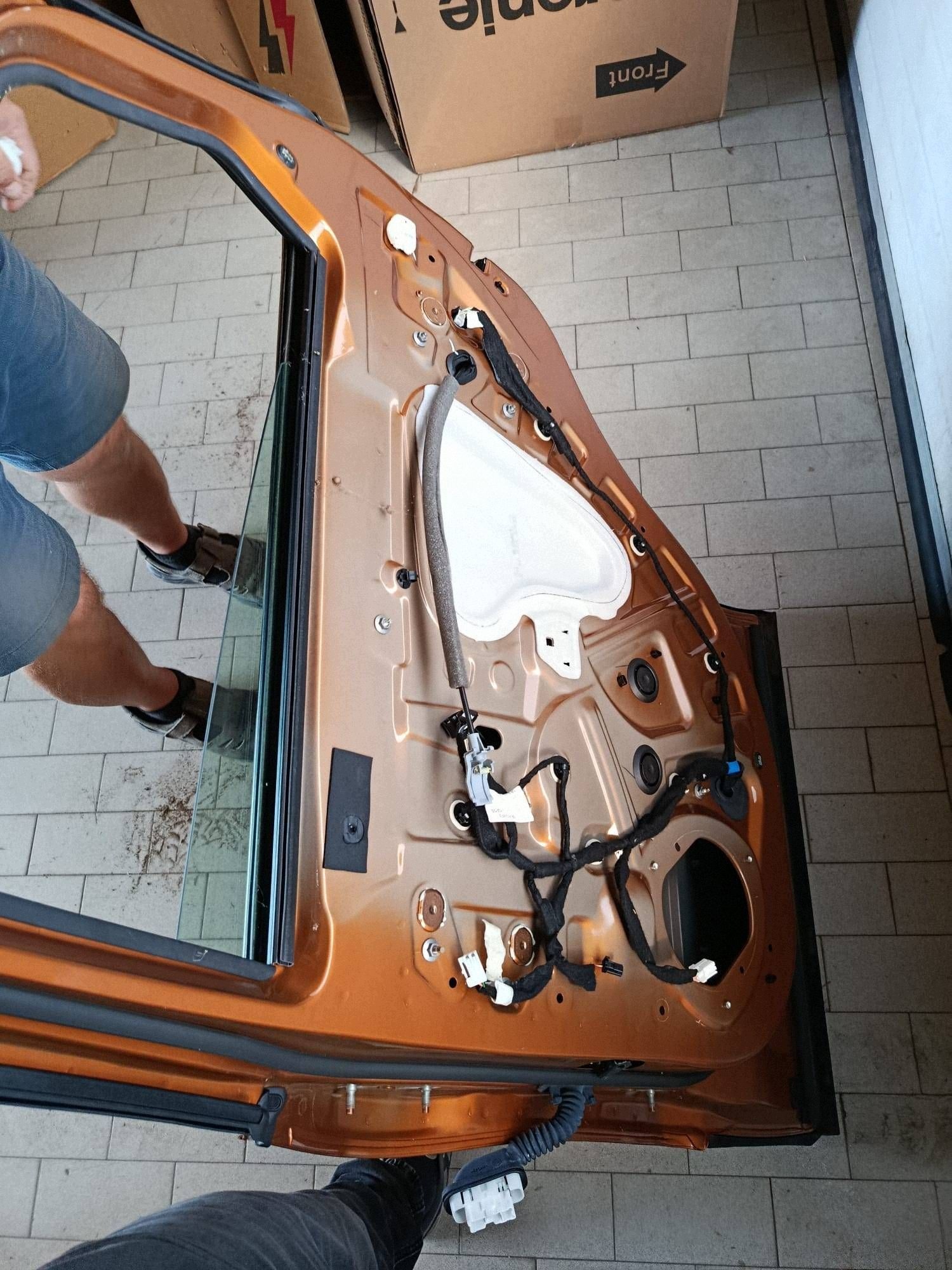 door rear. rear part side right Renault Captur II BIXNB / TEEPY