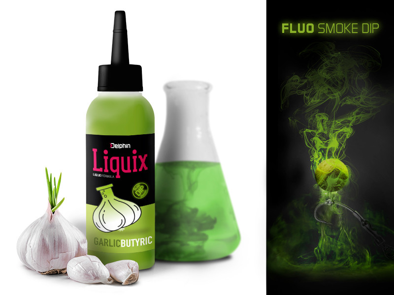 Dip Delphin Fluo Dip D Snax Liquix 100ml Czosnek Masło