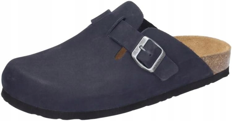 Dr.brinkmann Pánské Pantofle Tmavě Modré Kůže 39 Ž_b