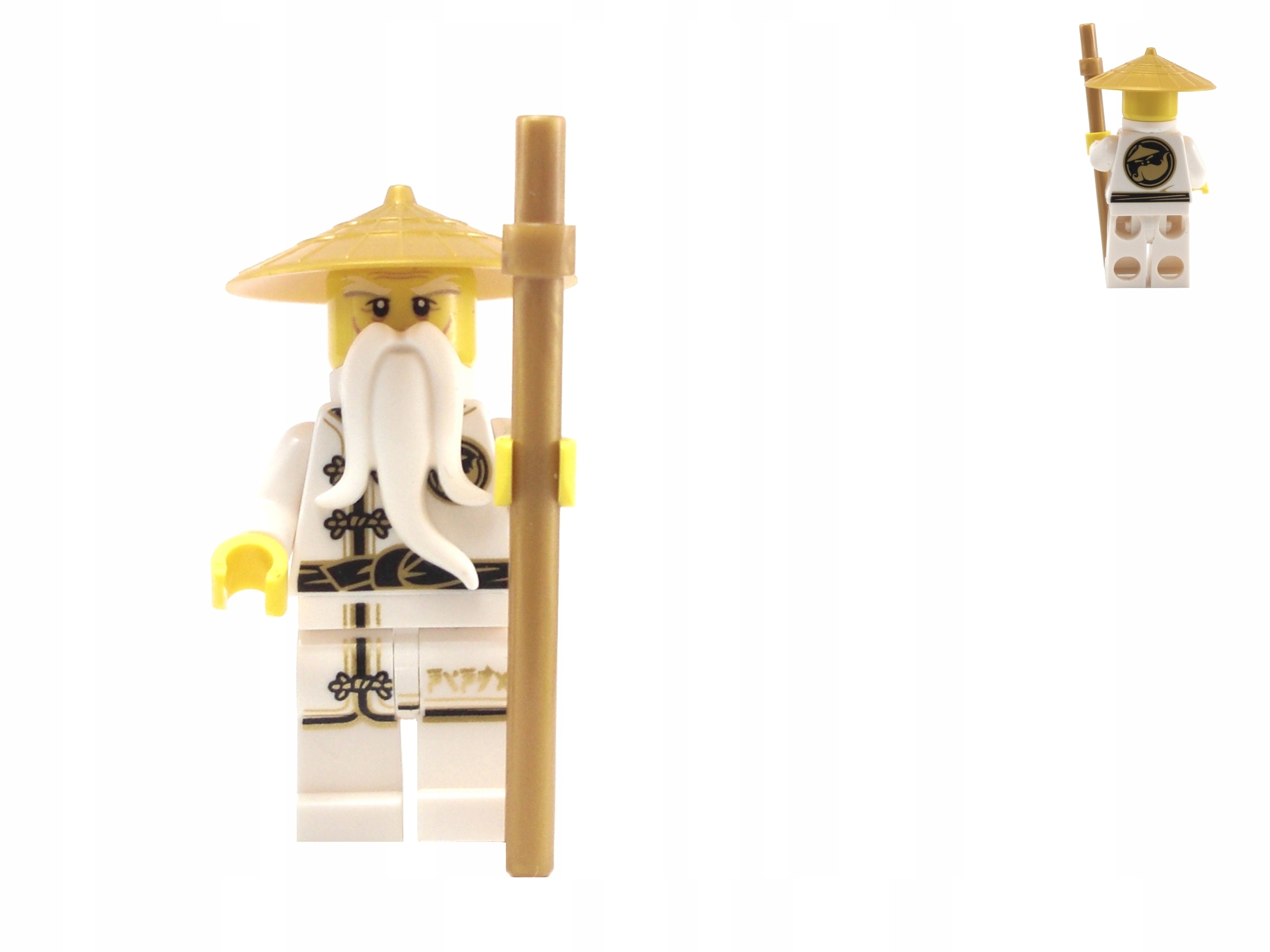 

Lego Ninjago Movie Sensei Wu Złota Laska