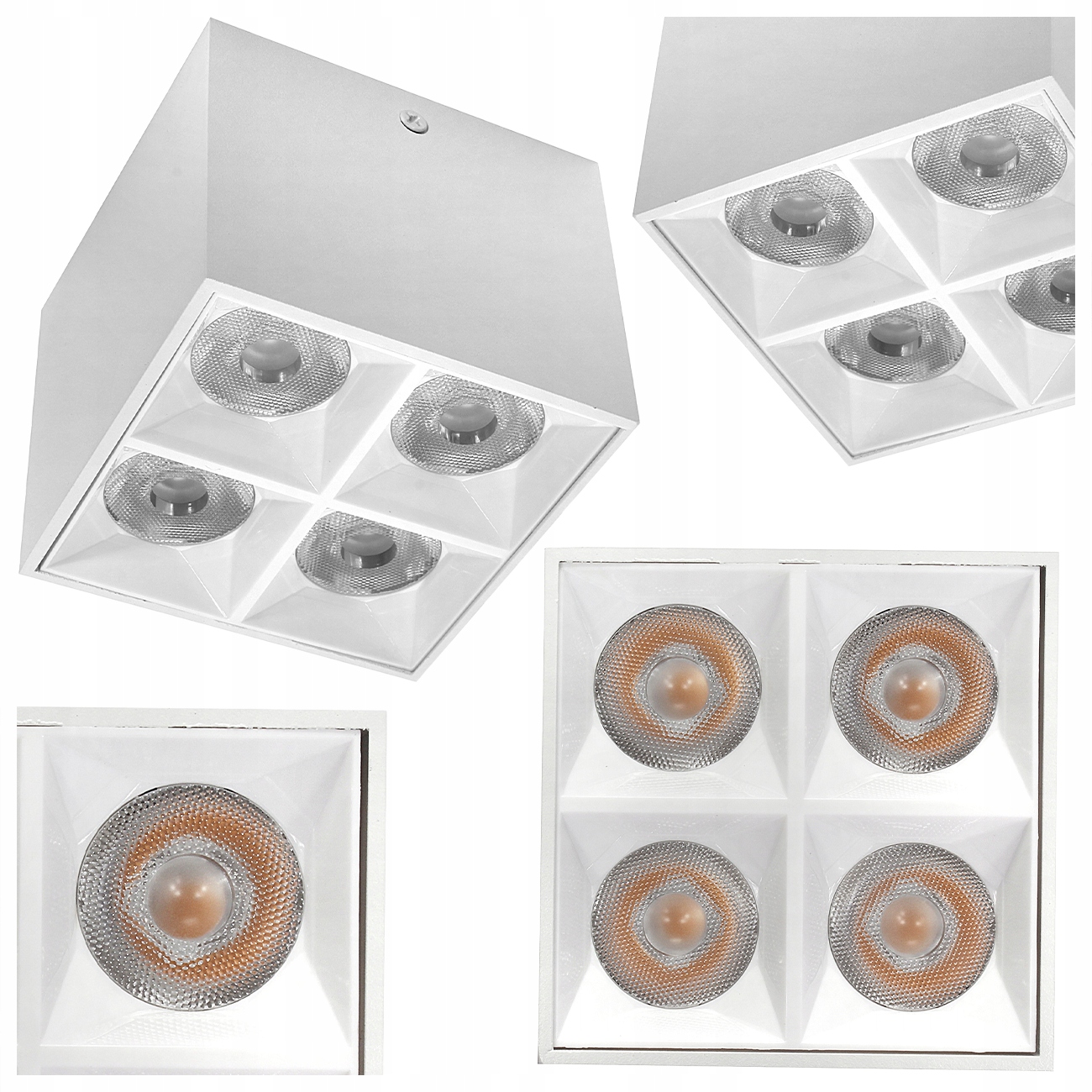 Bodové Nástenné Svietidlo 24 Stupňov Biele Led 15W Teplá Farba 3000K