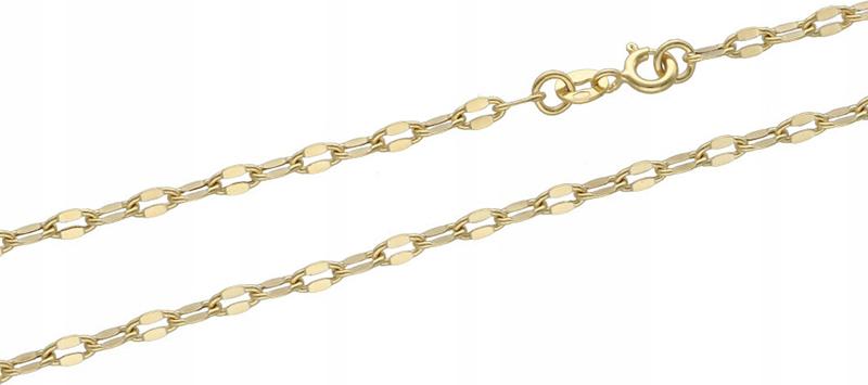 Zlatý řetízek 585 jemný 50 cm 2,83 g svaté přijímání křest s památkou 14k