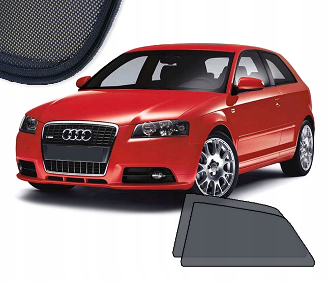 ZASLONKI DEDYKOWANE SolarRide DO AUDI A3 2003 2012