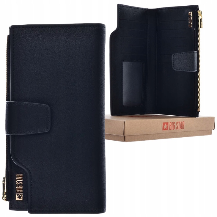 

Portfel damski Big Star czarny HH674009