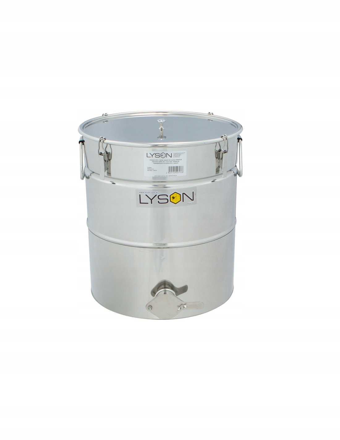 Stolík 30L, nerezový, kužeľové dno Łysoń