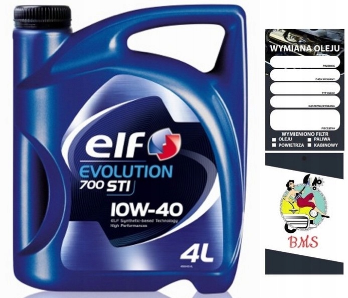 Olej półsyntetyczny ELF Evolution 700 STI 10W40 4L