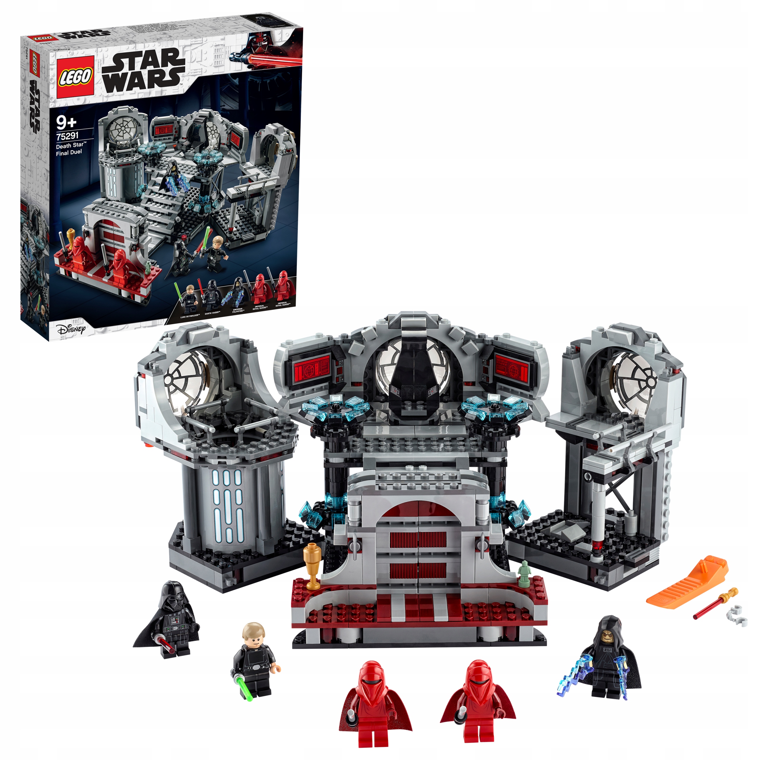 Klocki Lego Star Wars Gwiazda Śmierci pojedynek 75291