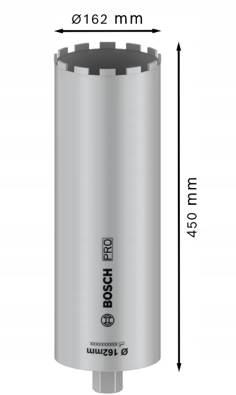 BOSCH KORONA DIAMENTOWA 162 mm 1 1/4'' PRO Core Cutter wet Marka Bosch
