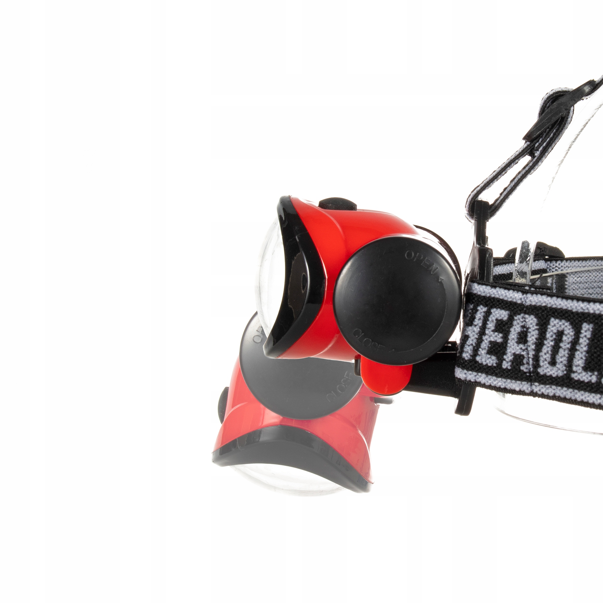 LATARKA CZOŁOWA CZOŁÓWKA COB LAMPKA LED NA BATERIE Zasilanie baterie