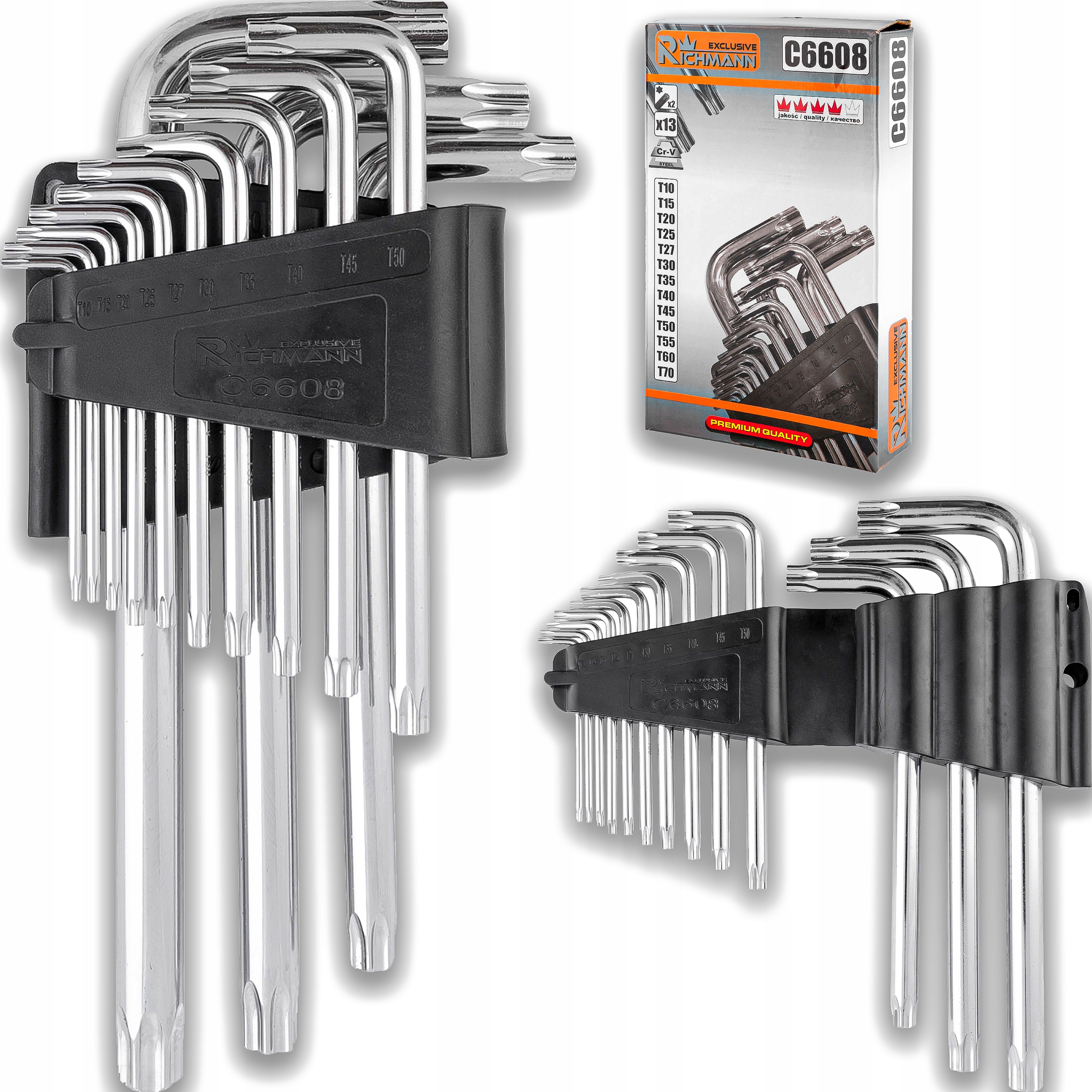 

Richmann Klucze Torx T10-T70MM 13 Elementów Crv
