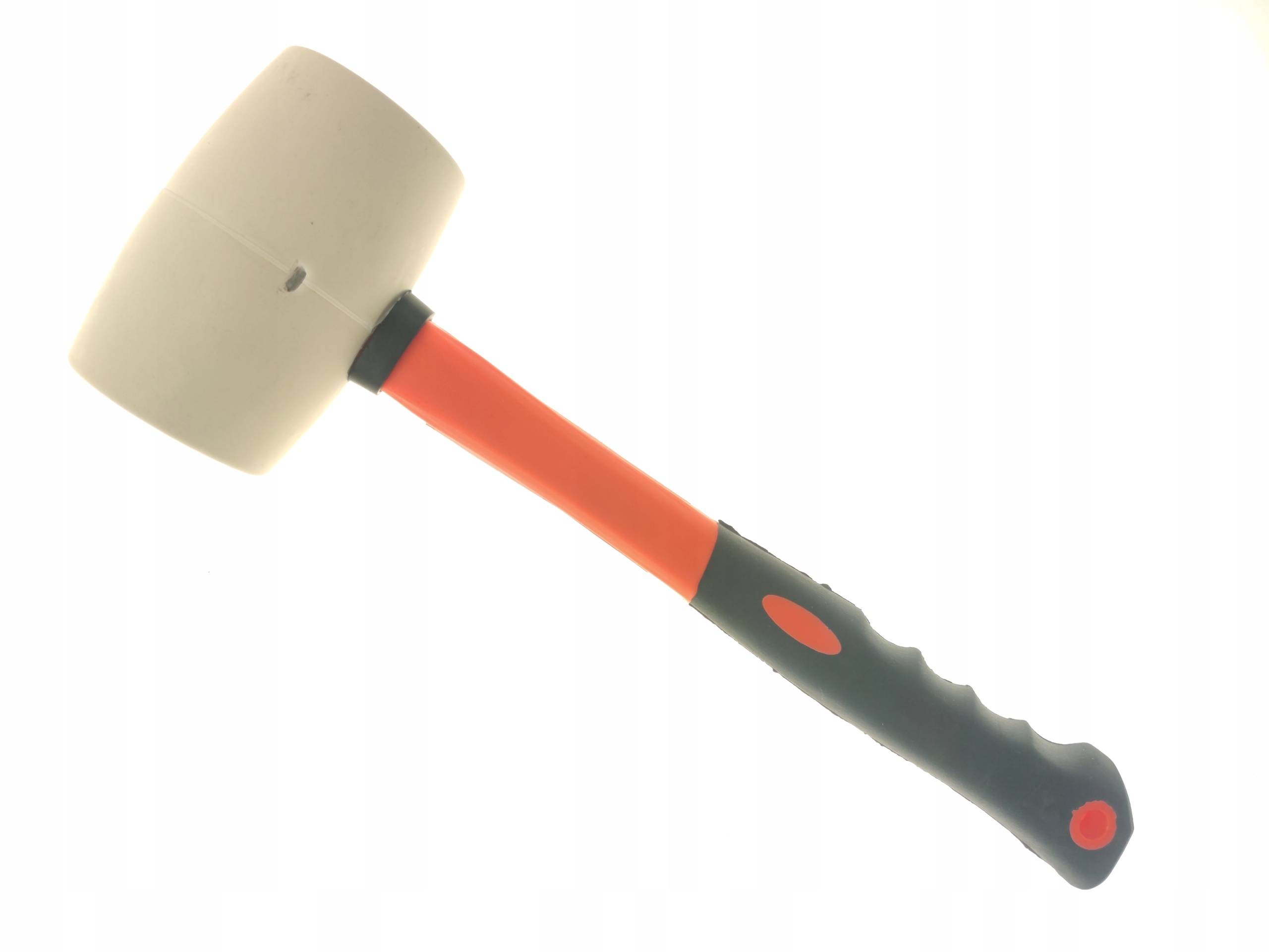 

Młotek gumowy biały fiberglass 115 mm