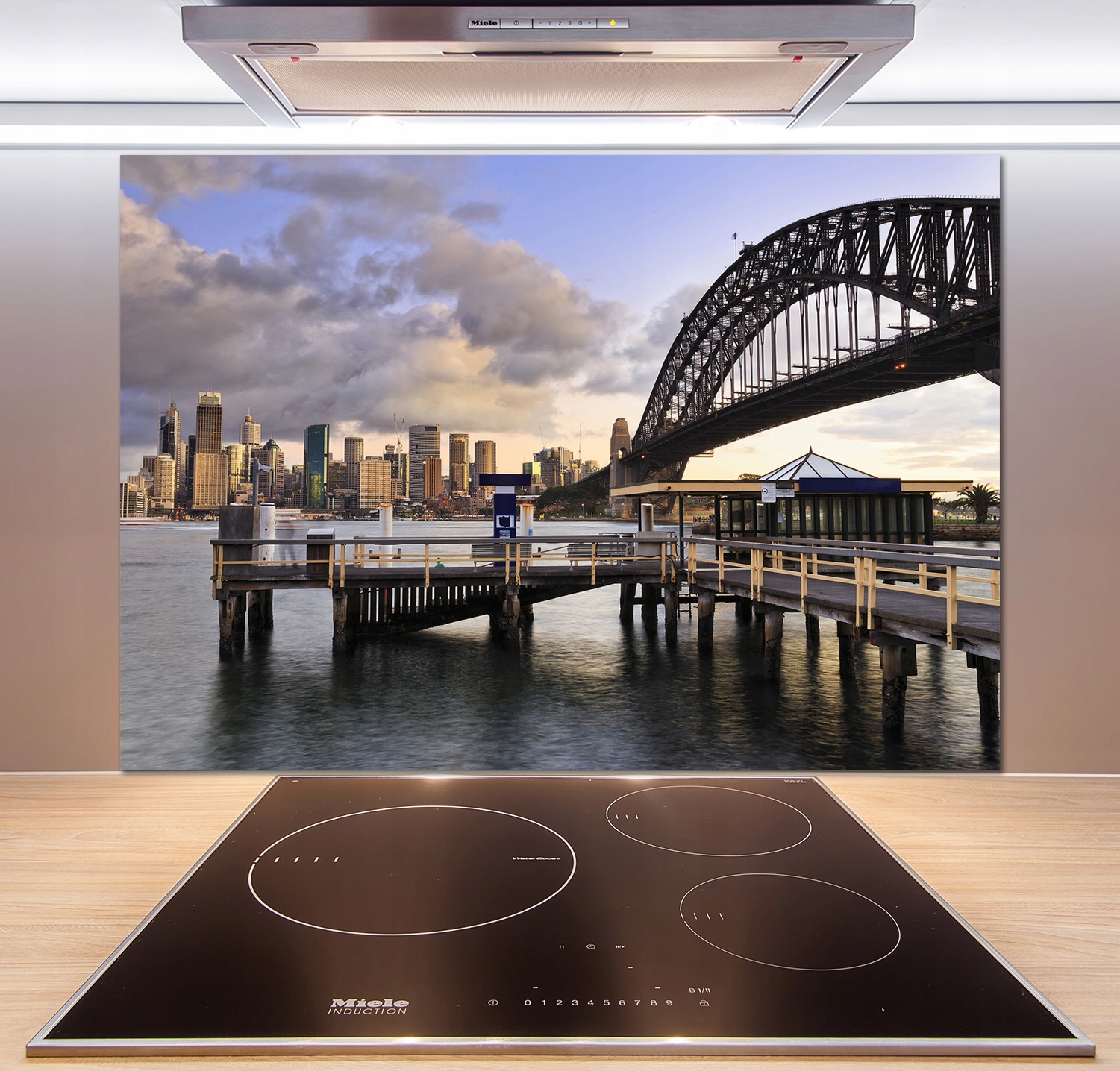 

Panel do kuchni Most w Sydney 100x70 cm + Klej