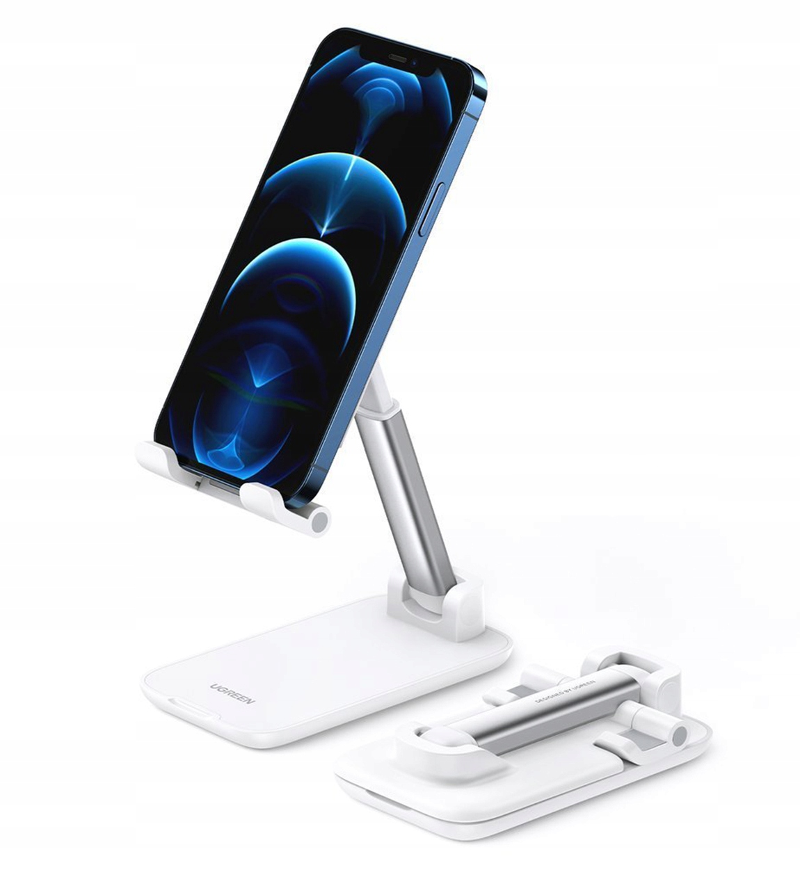 Stojak biurkowy na telefon Ugreen LP373W biały