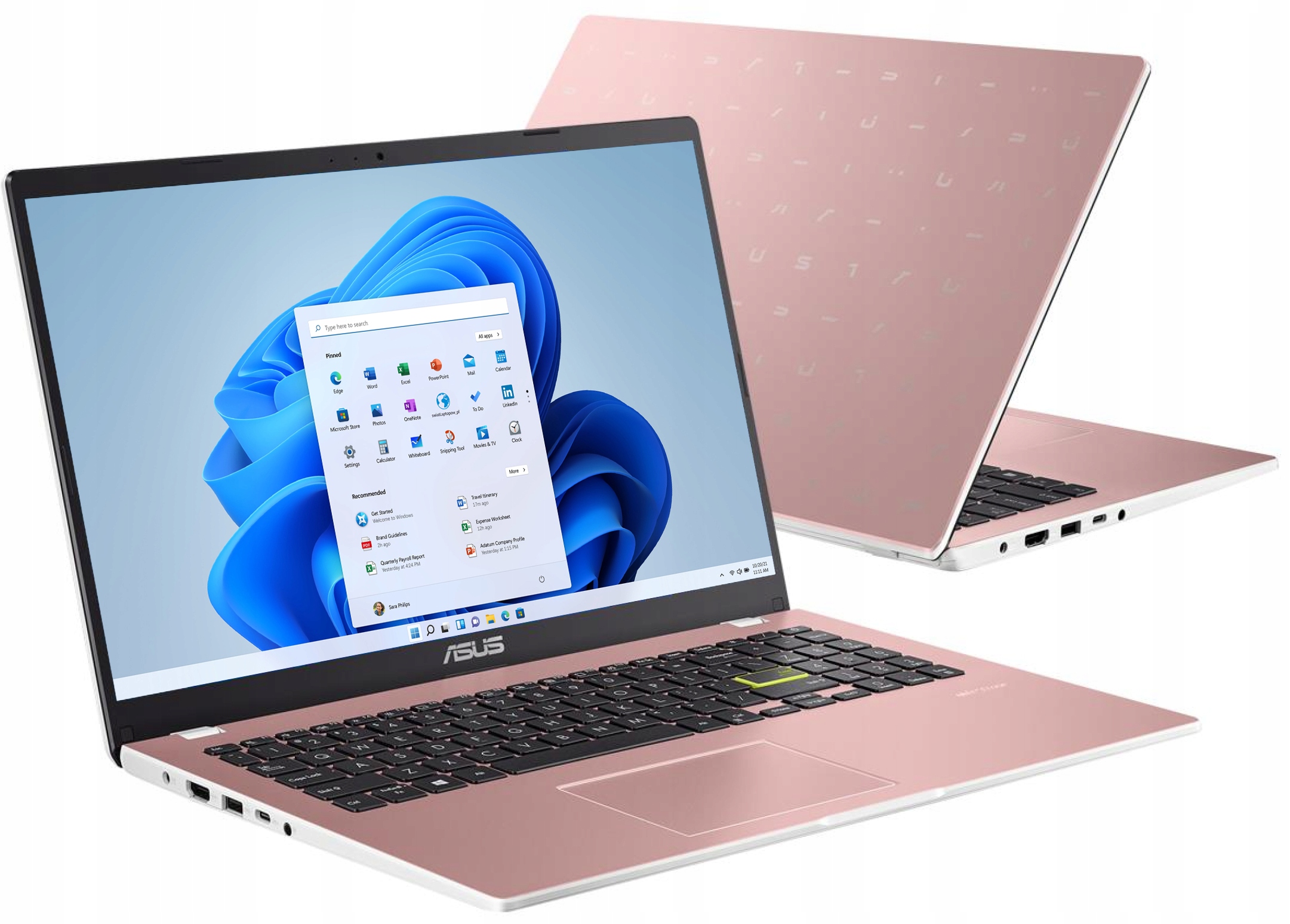 

Różowy Asus VivoBook Go Intel 8GB/256GB Ssd Win 11
