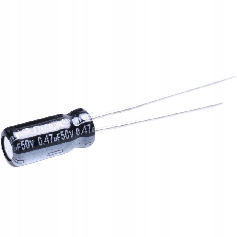 KEL 0,47uF/50V 5x11 105°C Chengx KONDENSATOR ELEKTROLITY