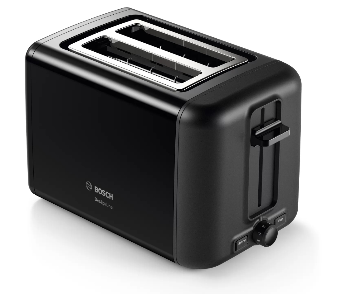 

Toster Bosch TAT3P423 czarny 970 W 2 tosty