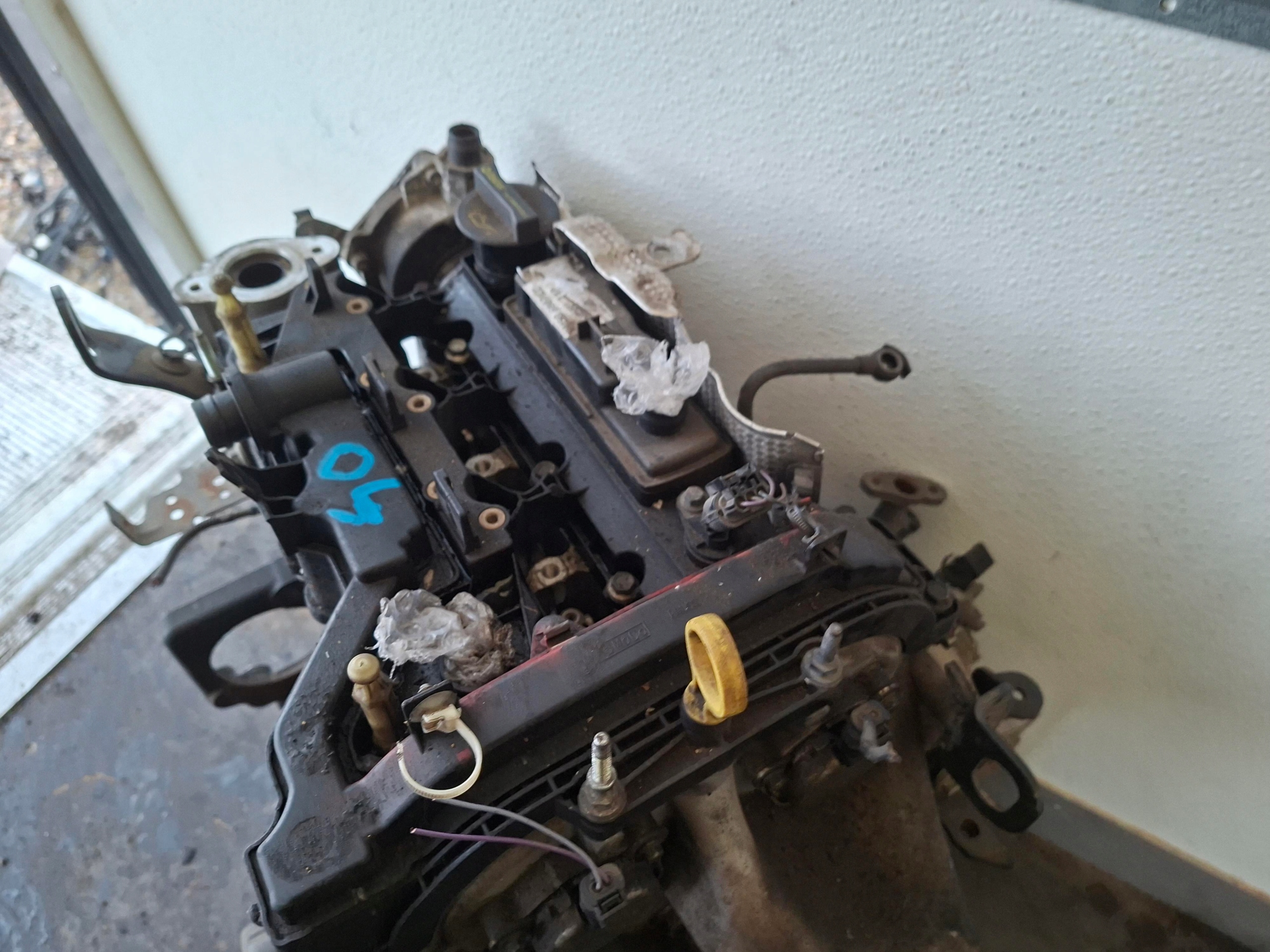 engine unprotected pillar Ford c- max ecoboost 1.0 125 km