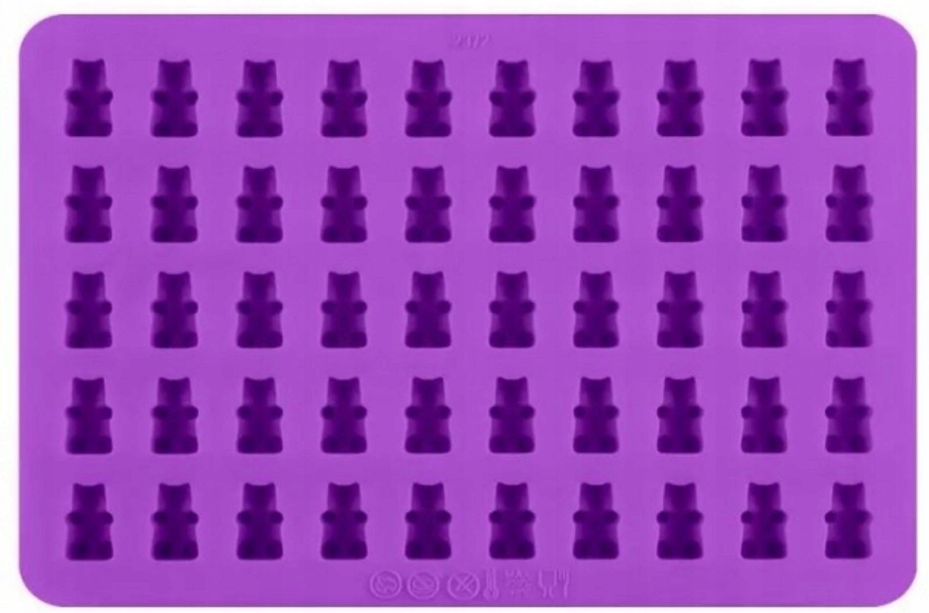 FOREMKA ŻELKI pralinki HARIBO MISIE FORMA do ŻELKÓW LODU lód miśki + PIPETA Rodzaj inny