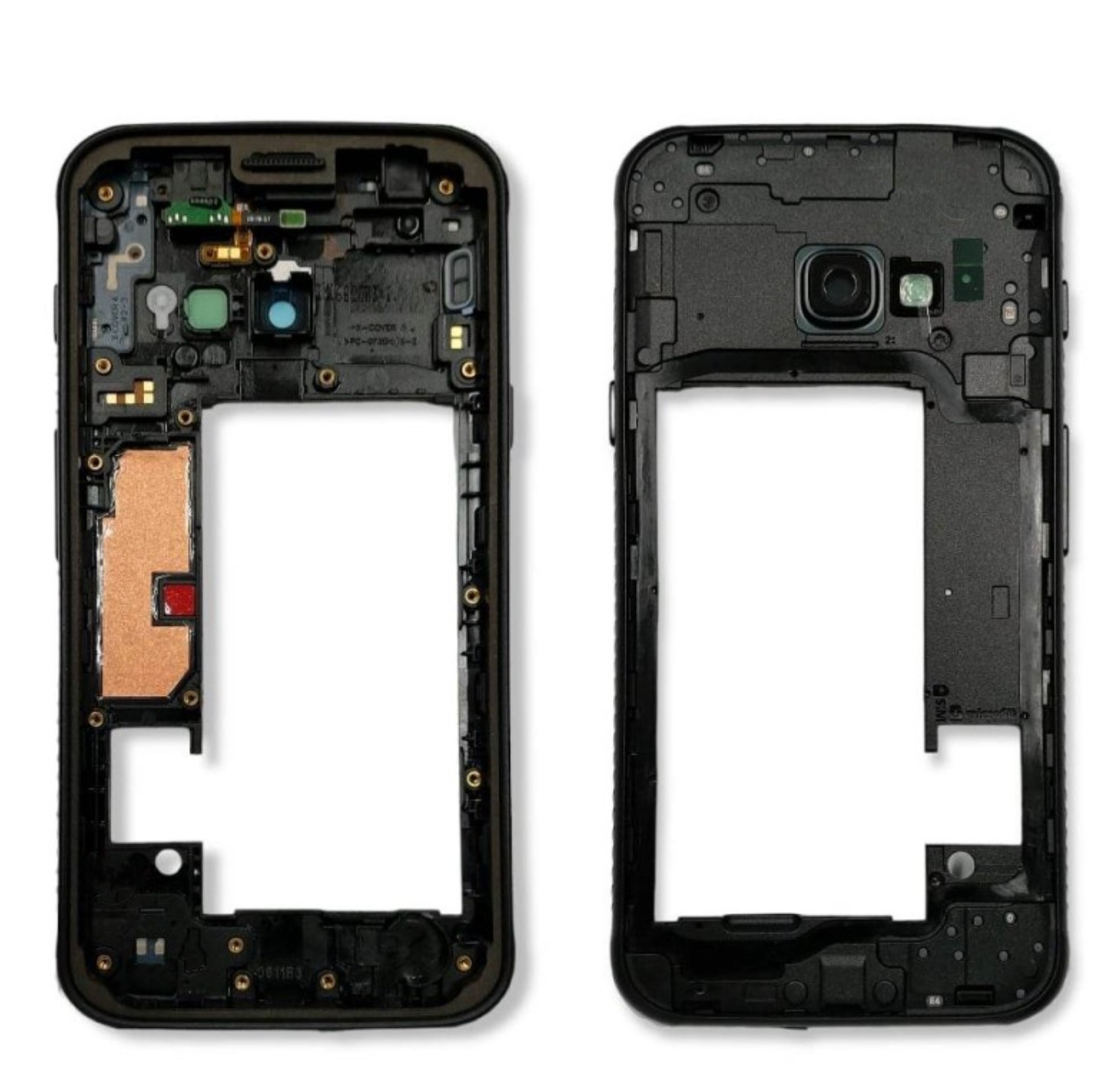 Org Korpus ramka do Samsung Galaxy Xcover 4; SM-G390F, czarny