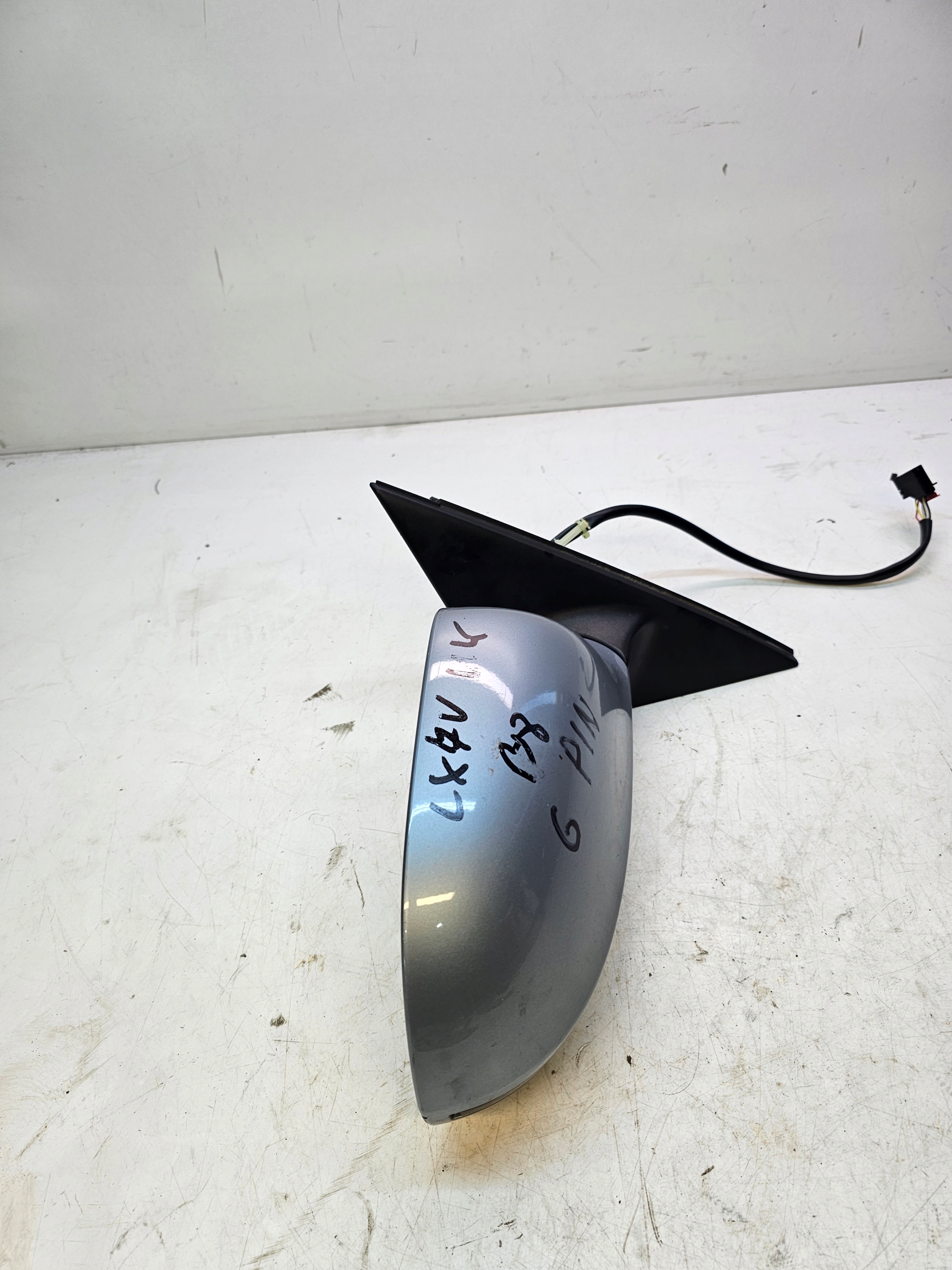 mirror right AUDI A4 B8 LX7V 6 PIN UK